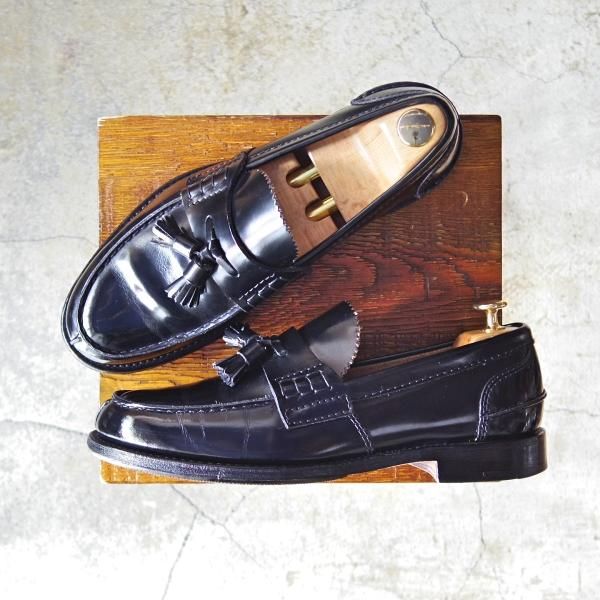 Church's/チャーチ革靴タッセルローファー黒