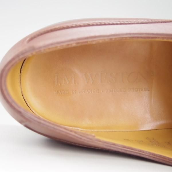 美品☆J.M.ウェストン 7D【定価¥126,500-☆ロシアンカーフ仕様 美品☆J.M.ウェストン 7D【定価¥126,500-☆ロシアンカーフ仕様