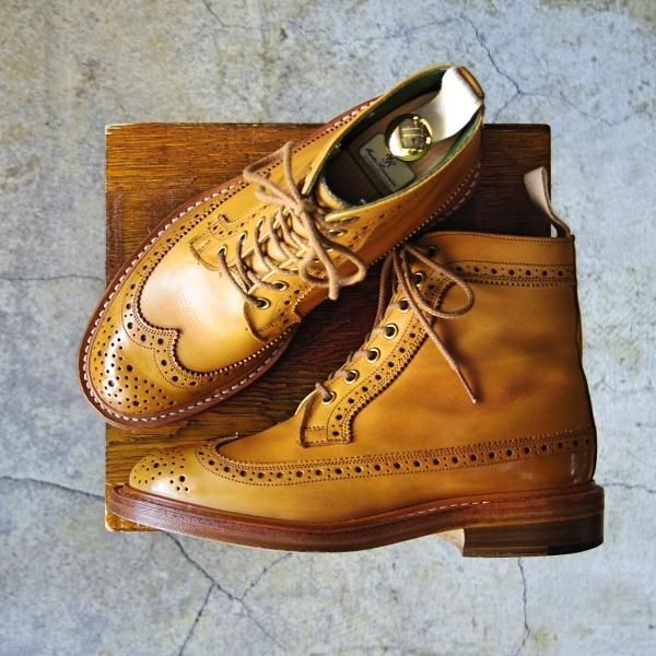 美品☆トリッカーズ SIZE 6【☆カントリーブーツ/Galosh】M7309/ロング 