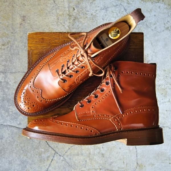 極美品☆トリッカーズ SIZE 8.5【定価￥88,000-☆MALTON/モールトン 