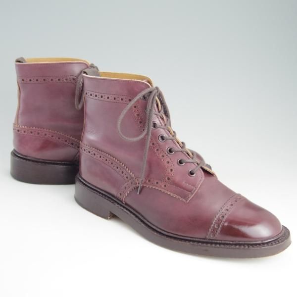 美品☆トリッカーズ SIZE 8.5【貴重☆阪急メンズ別注/M7527/バー 美品☆トリッカーズ SIZE 8.5【貴重☆阪急メンズ別注/M7527/バー