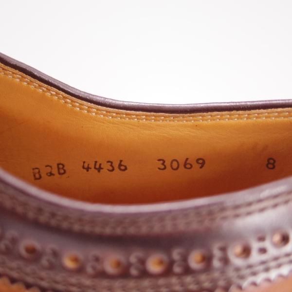 極上☆シェットランドフォックス SIZE 8【水染めコードバン仕様 極上☆シェットランドフォックス SIZE 8【水染めコードバン仕様