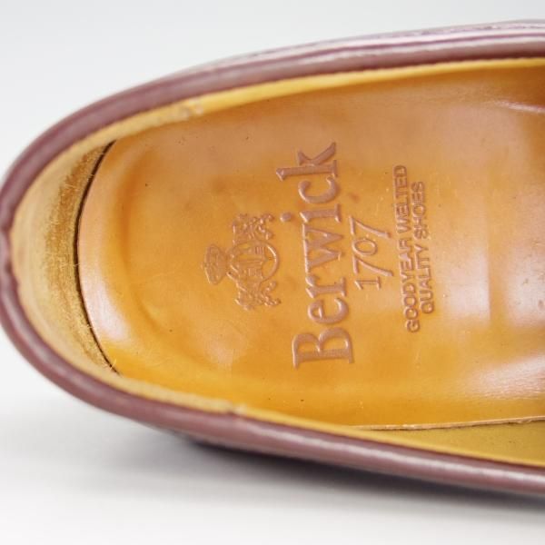 極上☆(スペイン製)Berwick/バーウィック UK6.5程度【定価 極上☆(スペイン製)Berwick/バーウィック UK6.5程度【定価