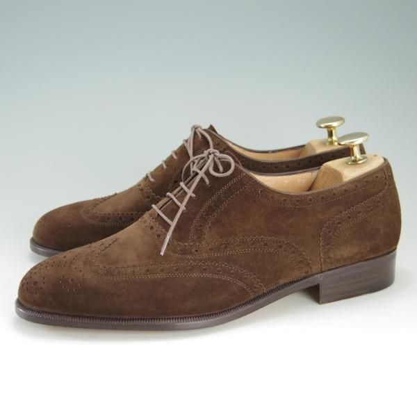 FERRAGAMO フェラガモ スエードシューズ 6.5EE(24.5cm)