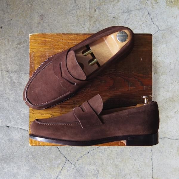 ギフト 【廃盤品】dunhill ダンヒル スエード ローファー | metodoicm