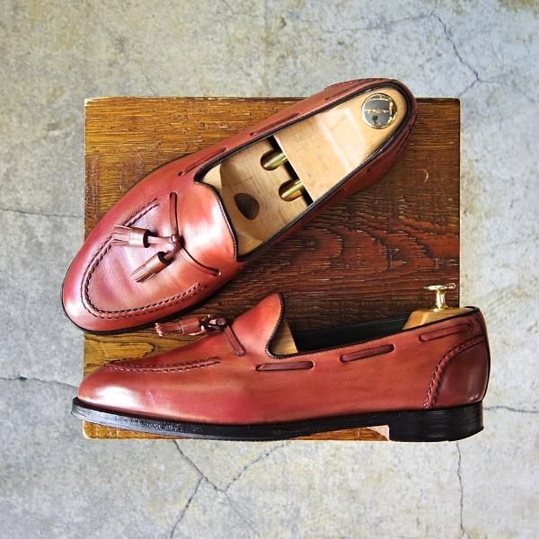 極上☆(英)チーニー 6.5F【定価¥74,800-☆タッセルローファー/HARRY