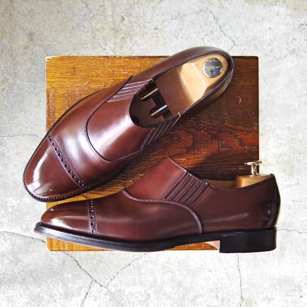 極美品☆ジョンロブ 7E【貴重☆8695ラスト/GAYTON】サイドエラ 極美品☆ジョンロブ 7E【貴重☆8695ラスト/GAYTON】サイドエラ