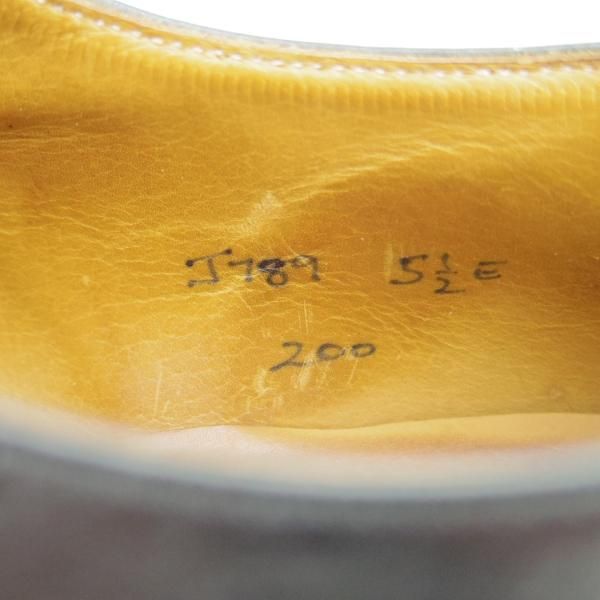 WORN 10x | GEORGE CLEVERLEY 7.5 E UK / 8.5 US GEORGE BLACK