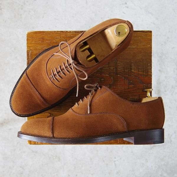 Ermenegildo Zegna スウェード　ストレートチップ Ermenegildo Zegna スウェードストレートチップ