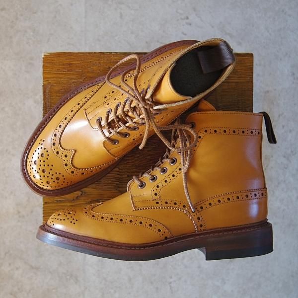 【美品】TRICKER’S トリッカーズ カントリーブーツ エイコンアンティーク