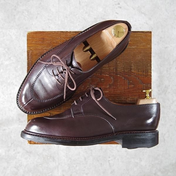 J M ウェストン 6e 貴重 ロシアンカーフ Brown 4アイレットの初代ロジェ 696 Uチップ 旧ロゴ 濃茶 Weston ウエストン G315 高級中古革靴の買取販売店 Studio Cbr の通販サイト