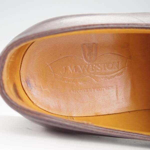 ☆J.M.ウェストン 6E【貴重☆ロシアンカーフ(BROWN)/4アイレット ☆J.M.ウェストン 6E【貴重☆ロシアンカーフ(BROWN)/4アイレット
