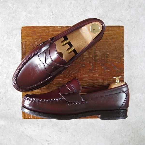 【全商品返品可】Allen Edmonds アレンエドモンズ WALDEN  ウォールデン 42477 BURGUNDY バーガンディー ワインレッド メンズ ローファー E