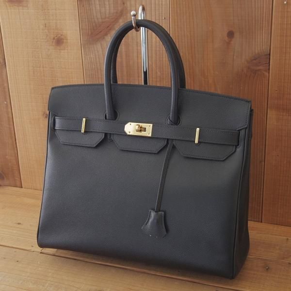 美品☆(伊)チェレリーニ/CELLERINI【定価15万円程度☆バーキン35タイプ ...