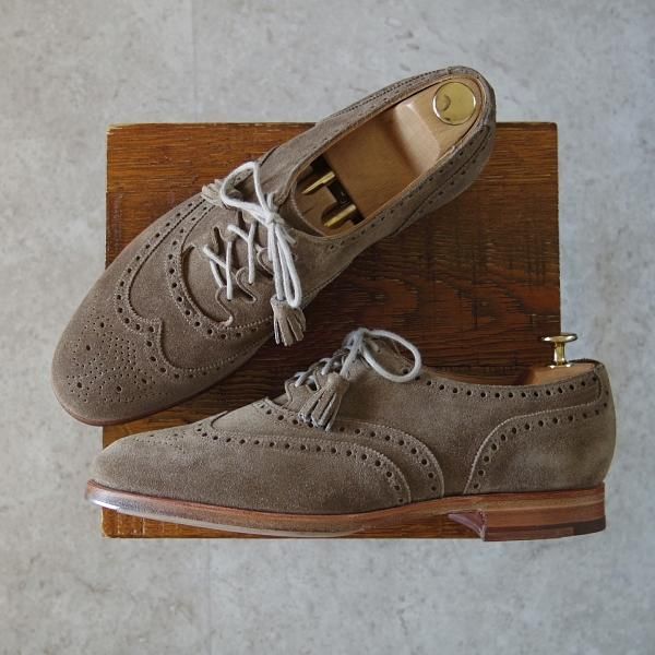 クロケット&ジョーンズ 7.5E【GHILLIE/ビームスF別注】 - 高級中古革靴 