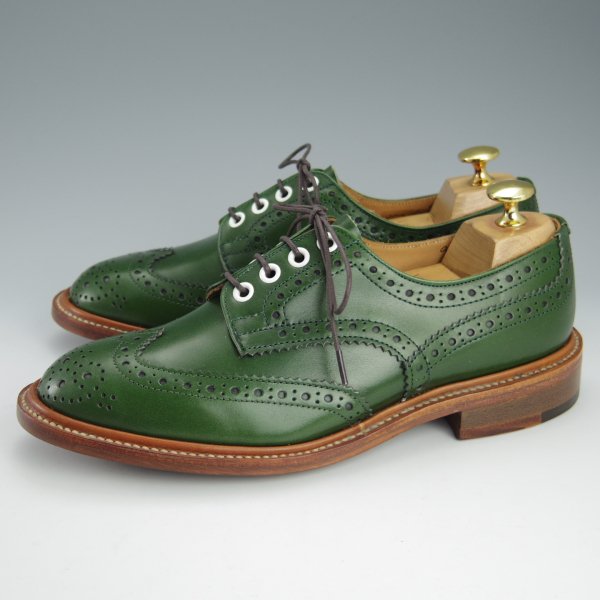 トリッカーズ SIZE 6【BOURTON/バートン/M5633/緑】 - 高級中古革靴の 