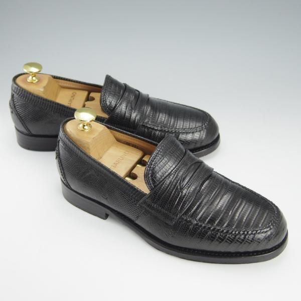 F.LLIジャコメッティ SIZE 38【リザード革/コインローファー