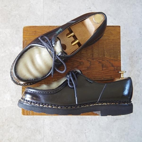 パラブーツ Paraboot ミカエル MICHAELチロリアン NOIR 黒