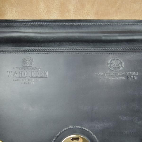 W&H GIDDEN ギデン ダレスバッグ ブライドルレザー ビジネス
