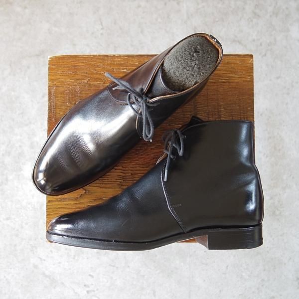 トリッカーズ SIZE 6.5【ジョージブーツ/4764/カーフ/黒