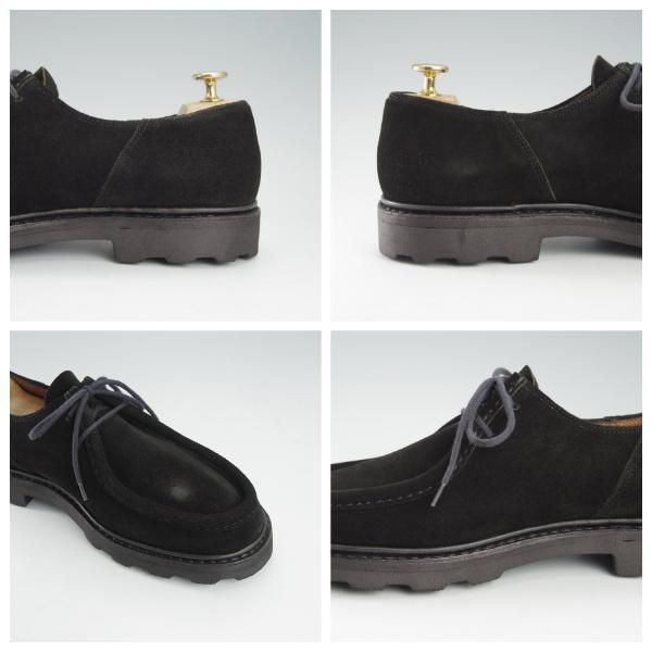 パラブーツ SIZE 42【ミカエル/MICHAEL/スエード/黒】 - 高級 パラブーツ SIZE 42【ミカエル/MICHAEL/スエード/黒】 - 高級