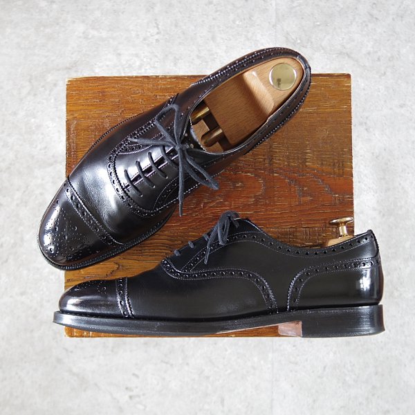 チャーチ 65F/UK6.5【ディプロマット/DIPLOMAT/黒】 - 高級中古革靴の ...
