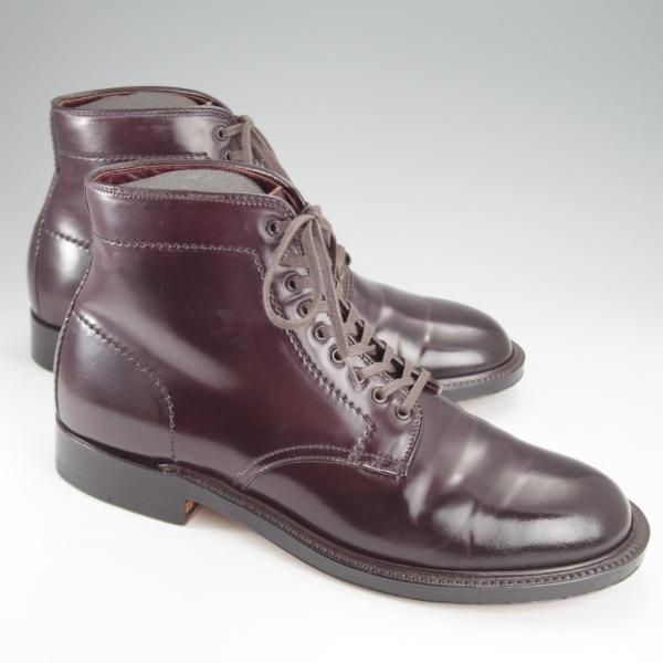 日本製 Alden ビームス別注 8B/Dコードバンミリタリーラストブーツ