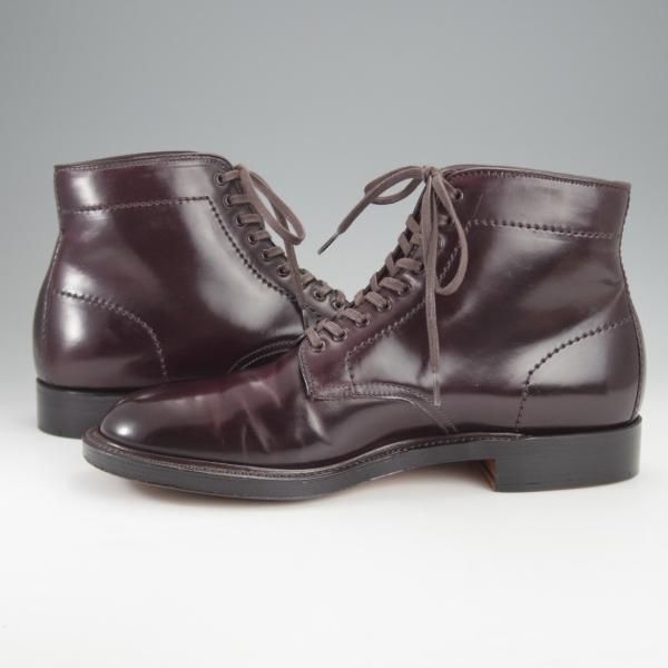 日本製 Alden ビームス別注 8B/Dコードバンミリタリーラストブーツ