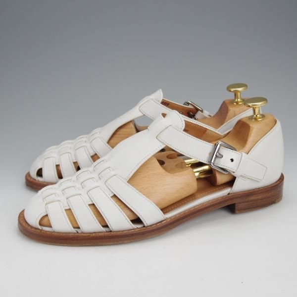 チャーチ SIZE 36.5【レディース☆KELSEY/グルカサンダル/白 チャーチ SIZE 36.5【レディース☆KELSEY/グルカサンダル/白