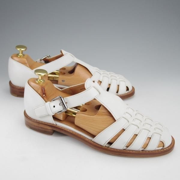 チャーチ SIZE 36.5【レディース☆KELSEY/グルカサンダル/白 チャーチ SIZE 36.5【レディース☆KELSEY/グルカサンダル/白
