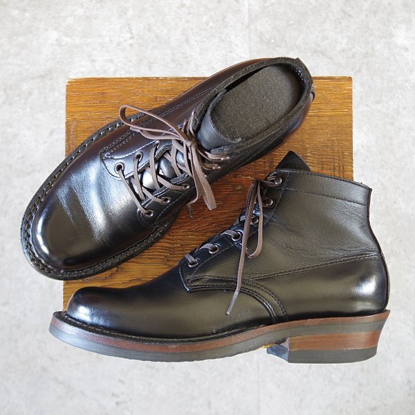 WHITE'S BOOTS 7.5D【セミドレス/SEMI DRESS/黒】 - 高級中古革靴の