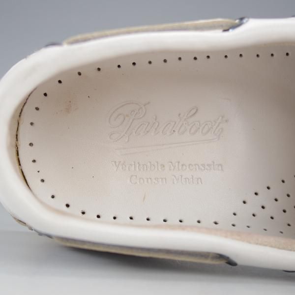 パラブーツ SIZE 6【BARTH/バース/白】 - 高級中古革靴の買取 パラブーツ SIZE 6【BARTH/バース/白】 - 高級中古革靴の買取