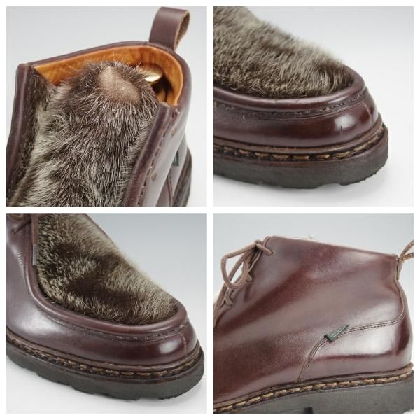 パラブーツ SIZE 7【貴重☆フォック仕様(アザラシの毛皮)/MUCY パラブーツ SIZE 7【貴重☆フォック仕様(アザラシの毛皮)/MUCY