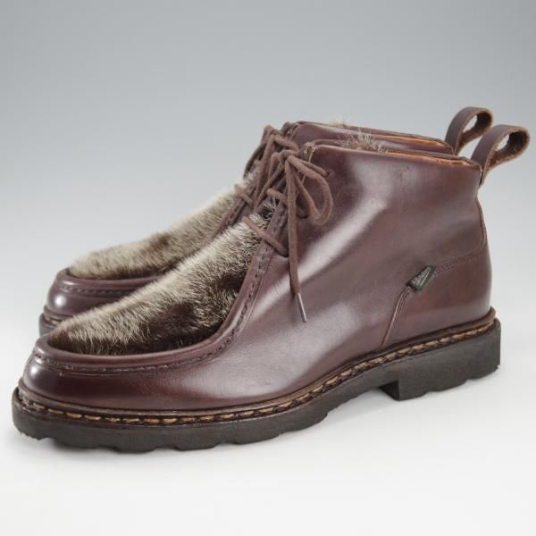 パラブーツ SIZE 7【貴重☆フォック仕様(アザラシの毛皮)/MUCY パラブーツ SIZE 7【貴重☆フォック仕様(アザラシの毛皮)/MUCY