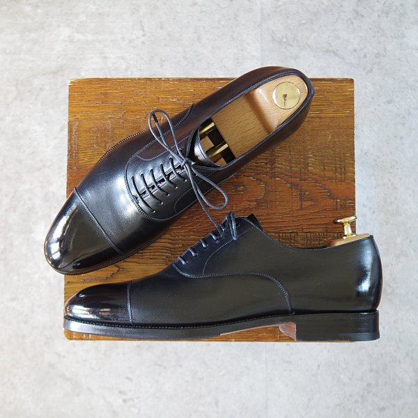 カルミナ SIZE 6【80528/ストレートチップ/黒】 - 高級中古革靴の買取