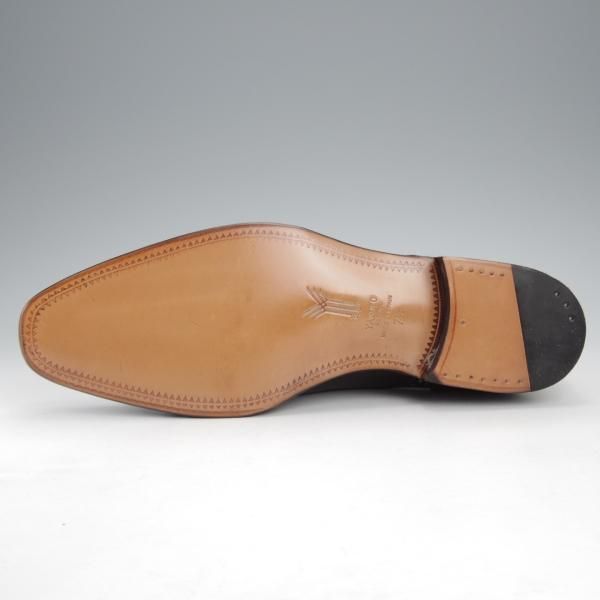 YANKO/ヤンコ SIZE 7.5【セミブローグ/黒】 - 高級中古革靴の YANKO/ヤンコ SIZE 7.5【セミブローグ/黒】 - 高級中古革靴の