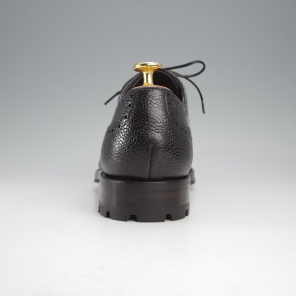 YANKO/ヤンコ SIZE 7.5【パンチドキャップトゥ/黒】 - 高級中古革靴の