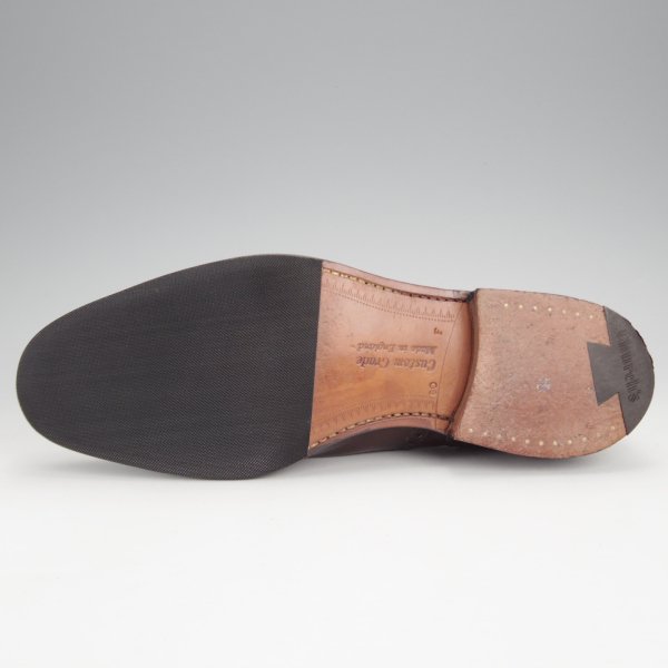 チャーチ 60F/UK6【ディプロマット/DIPLOMAT/濃茶】 - 高級中古革靴の