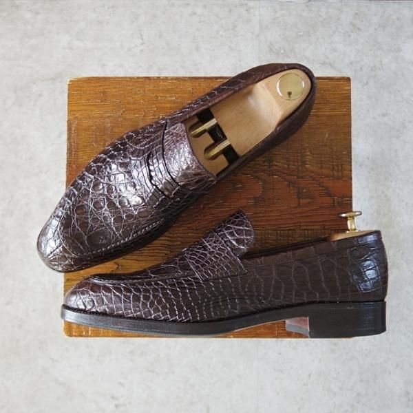 カルミナ SIZE 6.5【クロコダイル仕様/トレーディングポスト別注 カルミナ SIZE 6.5【クロコダイル仕様/トレーディングポスト別注