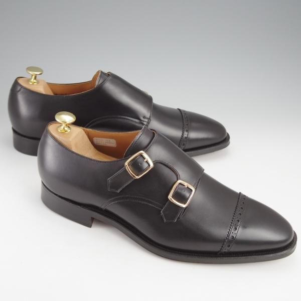 極上☆(英)ニュー&リングウッド SIZE 7【希少製品!!ダブルモンク】カーフ/NEW＆LINGWOOD/リーガル/REGAL/ライセンス製品☆c100-6  - 高級中古革靴の買取販売店舗｜studio.CBR代官山