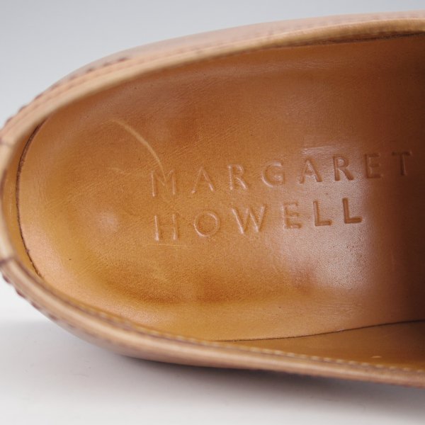 マーガレットハウエル  プレミアムライン/茶   高級中古革靴