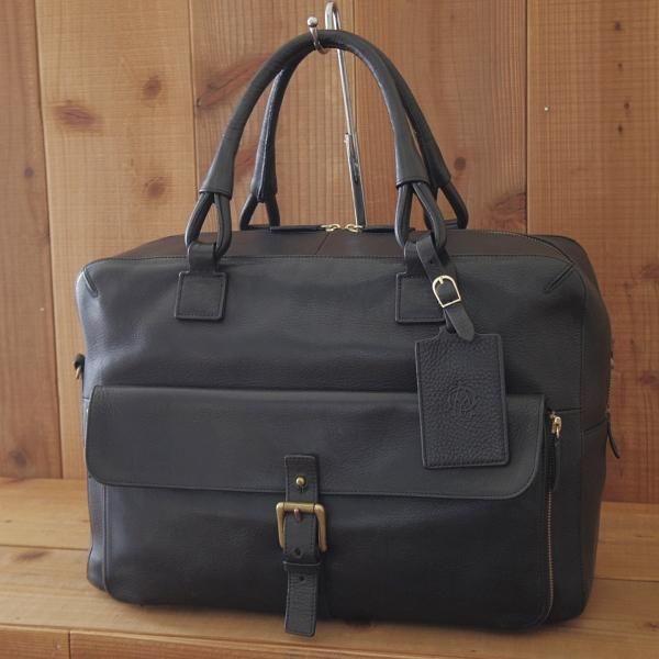 ダンヒル【Bladon 24 Hour Bag/オーバーナイトバッグ】- 高級中古革靴