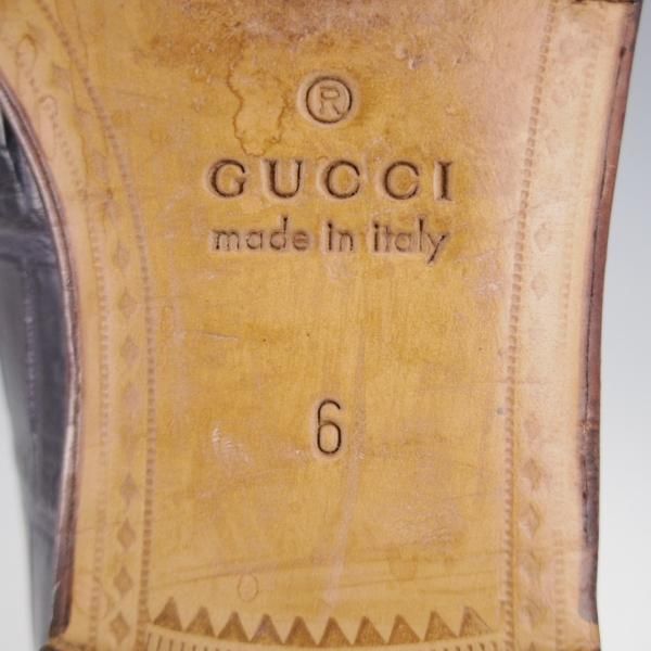 GUCCI/グッチ SIZE 6【クロコダイル仕様☆1953コレクション GUCCI/グッチ SIZE 6【クロコダイル仕様☆1953コレクション