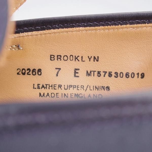 クロケット&ジョーンズ 7E【バーニーズNY別注/BROOKLYN】 - 高級 クロケット&ジョーンズ 7E【バーニーズNY別注/BROOKLYN】 - 高級