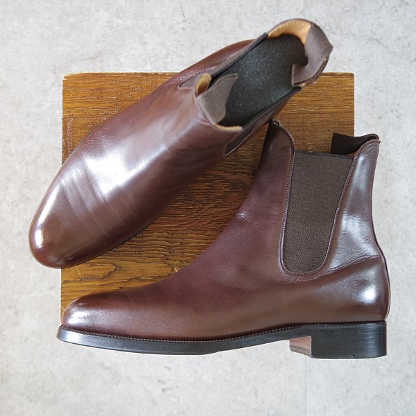 J.M.ウエストン 7D【サイドゴアブーツ/705/茶】 - 高級中古革靴の買取 ...