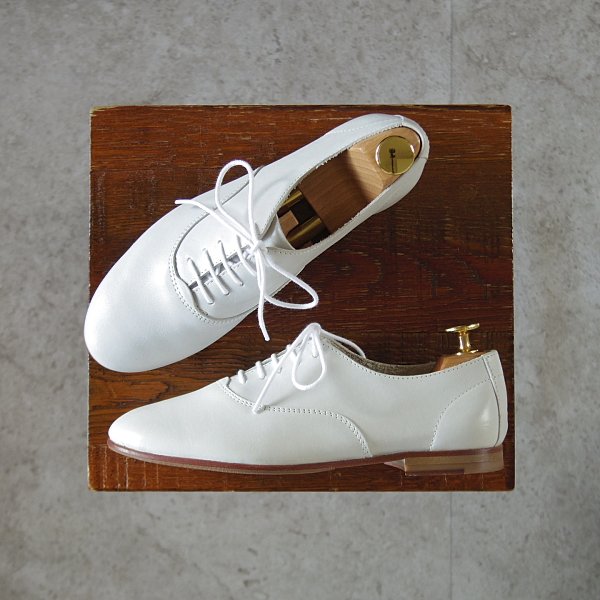 agnes b./アニエスベー SIZE 36【プレーントゥ/白】 - 高級中古革靴の買取販売店 | studio.CBR(東京)