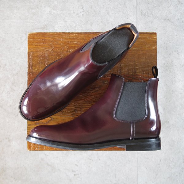 チャーチ SIZE 36【MONMOUTH/サイドゴアブーツ/赤茶】 - 高級中古革靴