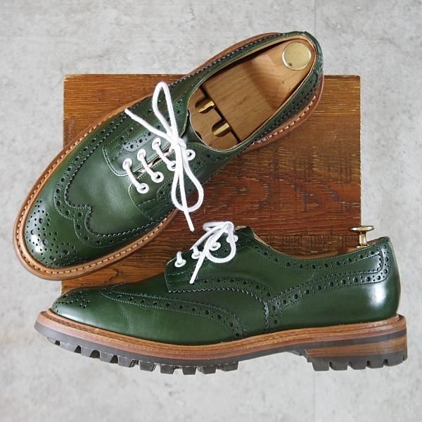 トリッカーズ SIZE 9【BOURTON/バートン/グリーン】 - 高級中古 トリッカーズ SIZE 9【BOURTON/バートン/グリーン】 - 高級中古