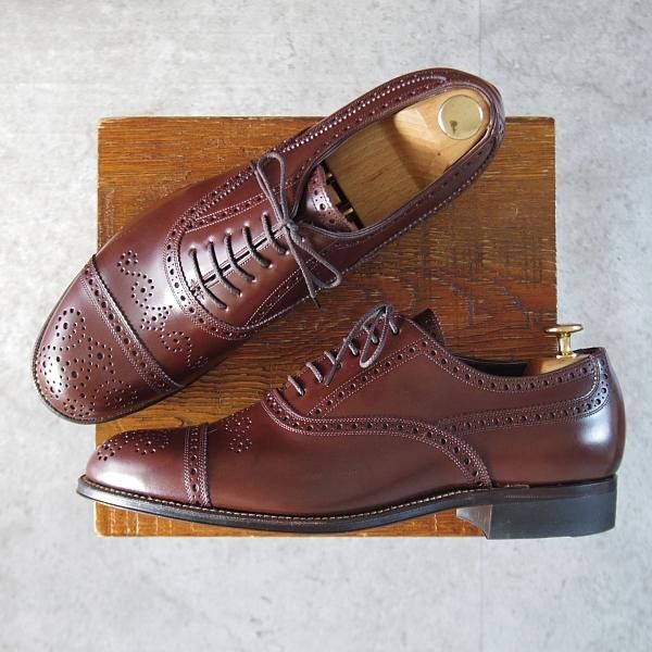 フットザコーチャー SIZE 27【SEMI BROGUE SHOES】 - 高級中古 フットザコーチャー SIZE 27【SEMI BROGUE SHOES】 - 高級中古