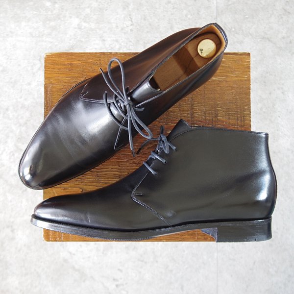 エドワードグリーン 8D【バンバリー/BANBURY/黒】 - 高級中古革靴の